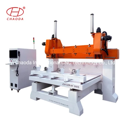 Factory Wholesale 3D Wood Carving Machines, Woodworking CNC Cutter for Wooden Chair Legs