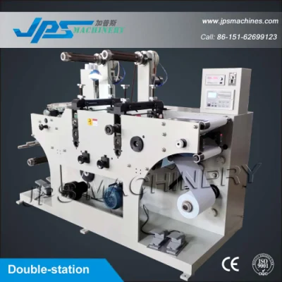Label Sticker Rotary Die Cutter with Slitting Function
