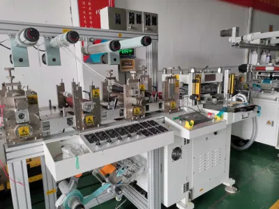 Automatic Rubber Gasket Foam PP Label Die Cutting Machine