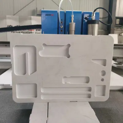 CNC Digital Knife Laser Cutter for EVA EPE PE PVC Pet Felt Polyester Fiber Acoustic Panel Foam Sponge Corrugated Cardboard Paper Fabric Leather Gasket Cutting