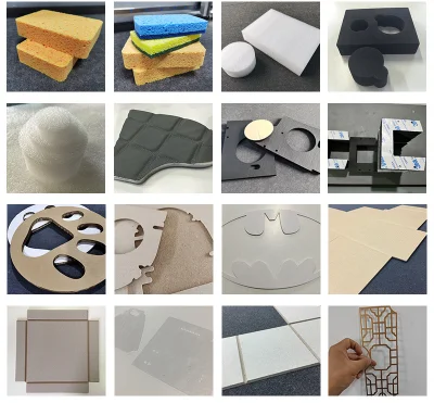 CNC Digital Knife Laser Cutter for EVA EPE PE PVC Pet Felt Polyester Fiber Acoustic Panel Foam Sponge Corrugated Cardboard Paper Fabric Leather Gasket Cutting