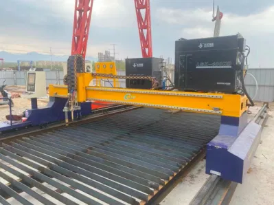 Digital Controlled Portable Gantry Automatic Metal CNC Laser Plasma Flame Sheet Tube Pipe Cutting Machine Price with Lgk or Hypertherm Plasma Source