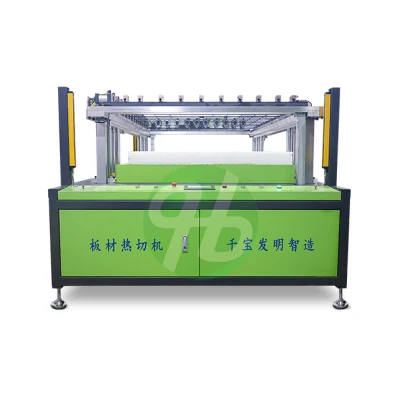 Full Automatic PE EPE Foam Sheets Hot Cutting Machine EPE Foam Hot Knife Cutting Machine Styrofoam Heat Cutter