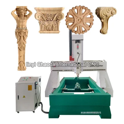 3D 4 Axis CNC Polystyrene Cutter EPS Foam Milling Cutter