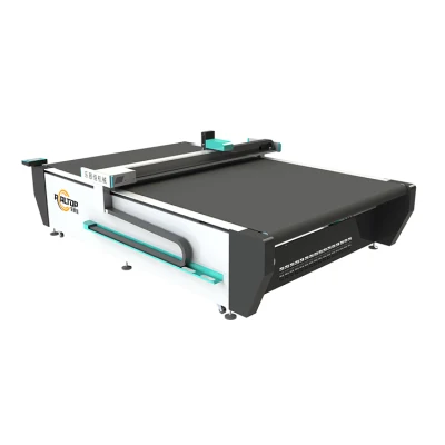Realtop-2516 1825 Oscillating Knife, Kiss Knife Creasing Kt PVC Foam Board CNC Cutting Machine with 3 Years Warranty