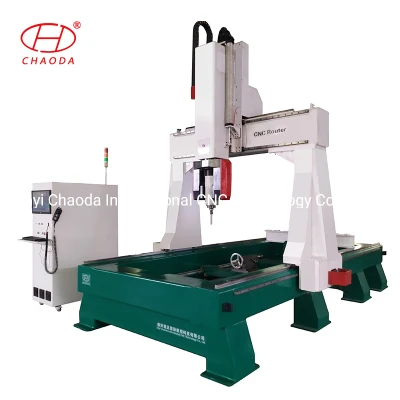 Wood Foam Furniture Statue Milling Machine CNC 5 Axis