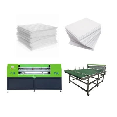 High Accuracy EPE Polyethylene Automatic Foam Cutting Machine Foam Sheet Roll CNC Cutter Machine