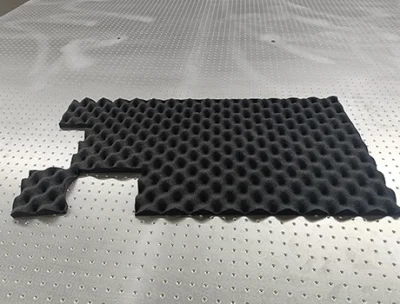 CNC Oscillating Knife Cutter for Rubber Fiberglass Rock Wool Aluminum Silicate Cotton Phenolic Foam Insulation Board Polyester Pet Acoustic Panel
