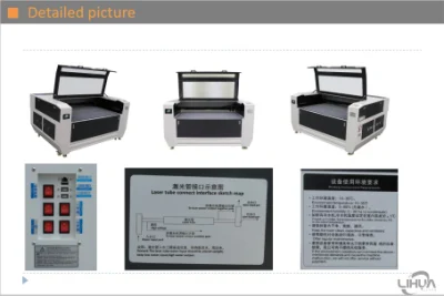 High Quality Lihua Acrylic Sheet Foam Co2 Desktop Laser Automatic Loading And Unloading Cutting Machine 150w