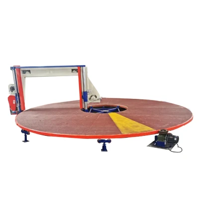 Automatic Horizontal Carrousel Splitting Foam Cutting Machine Oscillating Knife Cutter Machine 3D CNC Router for Foam