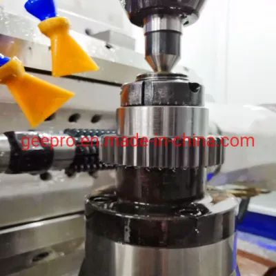Stock 5/6axis CNC Vertical Gear Hobbing Machine for 1-4 Module 100-320mm Dia Cutting