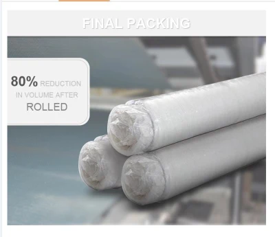 Ng-05r Roll Pack Machine Mattress Foam Rolling Mattress/Mattress Rolling-Wrapping Machine