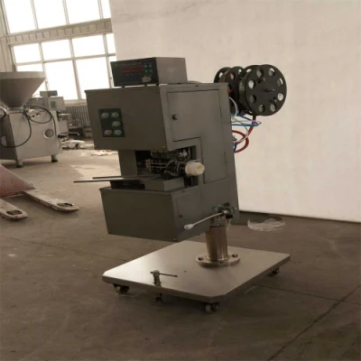Pneumatic Aluminum Wire Sausage Clipper Casing Double Meat Machine for Plant