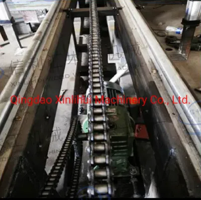  Log Cutting off Saw Machine with Automatic Log Length-Way Conveyor, Log Cutting Machine Forestry Machinery CNC Optimizing Cross Cut Saw for Woodworking, Machine