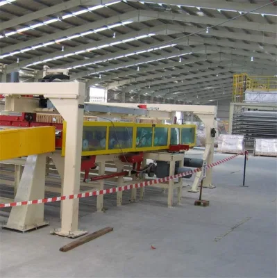 Decorative Gypsum Ceiling Board Machine Manufacturer Cutting System