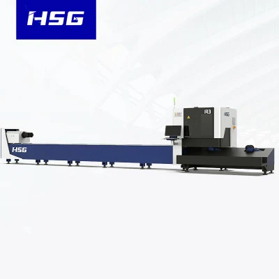 Fiber Laser Cutting Machine for Sheet Metal 6m / 12m Long Tube