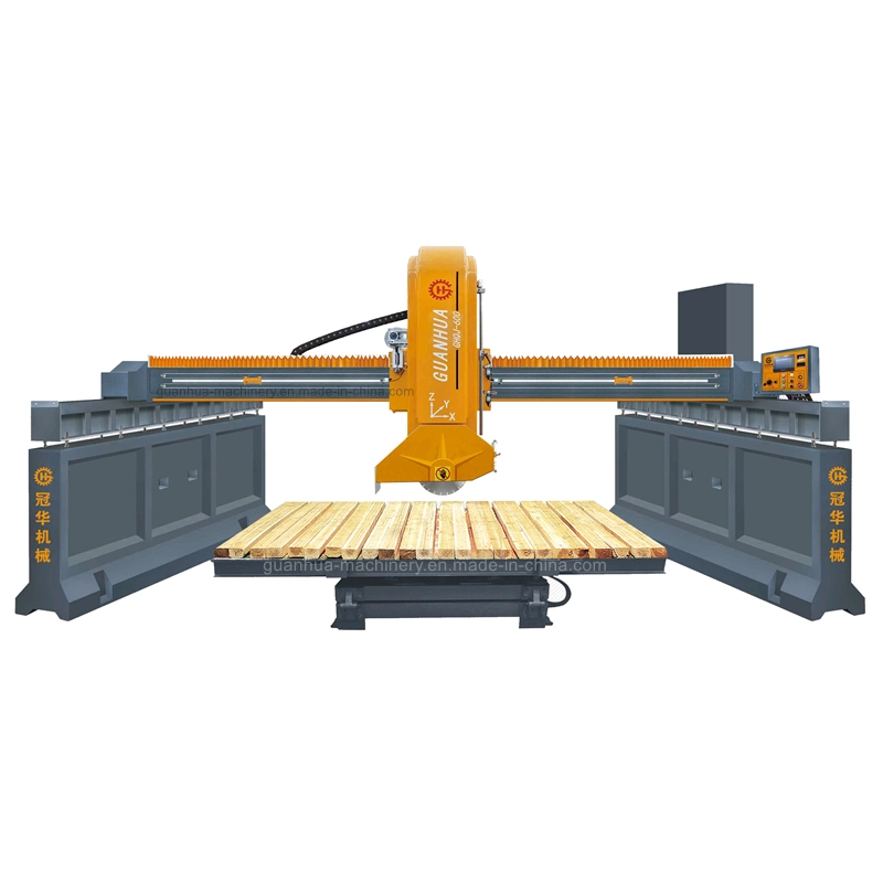 Guanhua Single Blade Horizontal Stone Cutting Machinery for Granite Block Gh-3500 Factory Price Bridge Cutting Machine