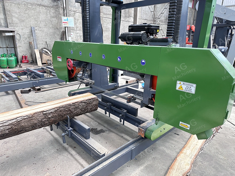 Woodworking Cutting Machines Chain Saw Automatic Wood Saw Machine Chain Saw Mobile Log Portable Bandsaw Sawmill Horizontal Portable Band Sawmill Machine