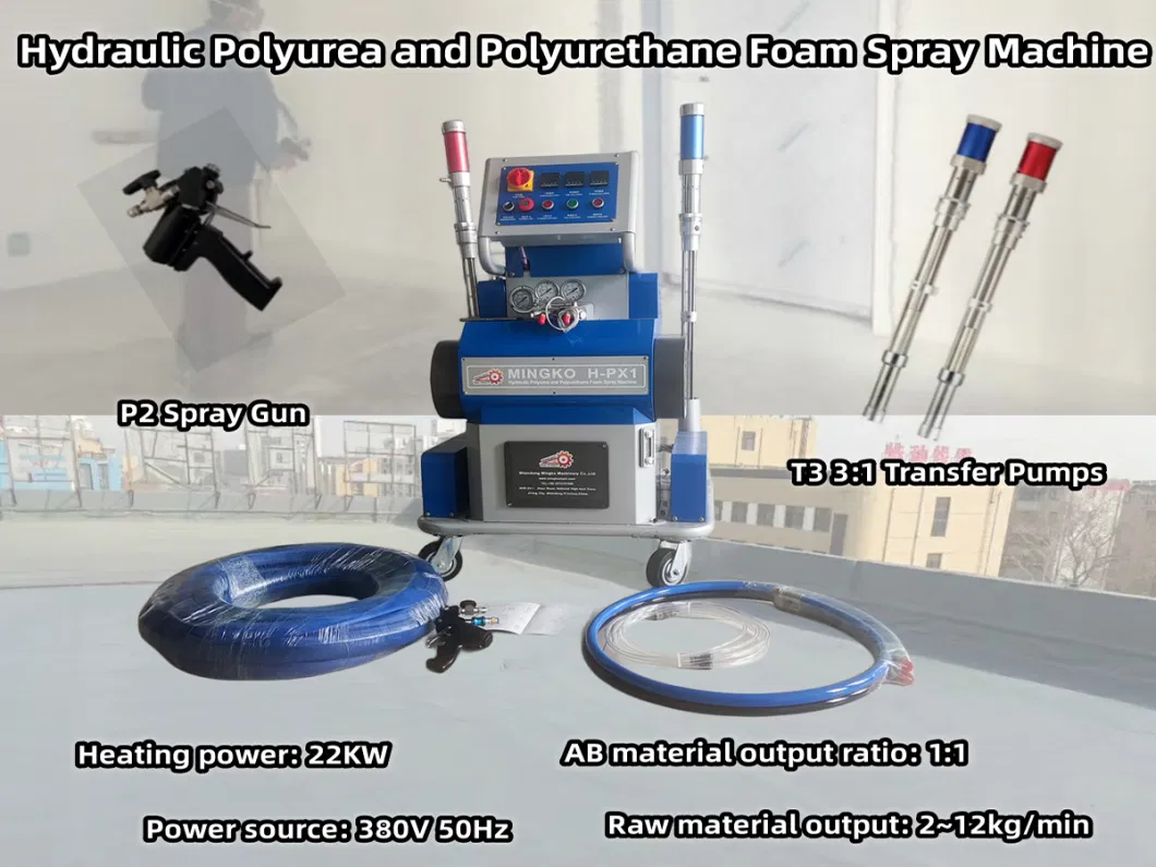 Mingko H-Px Polyurethane Foam and PU Spray Polyurea Coating Machine