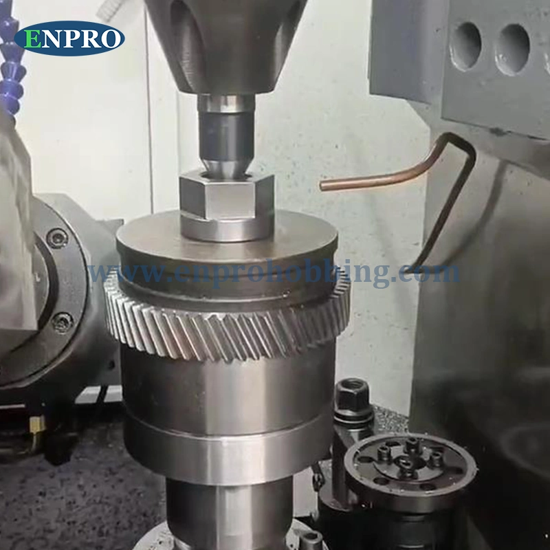 China G200 5 Axis 6 Axis 7 Axis Vertical Spur Spiral Helical Wheel Worm CNC Gear Hobbing Machine for Cutting 1-4 Modules Maximum Diameter 200mm Teeth Processing