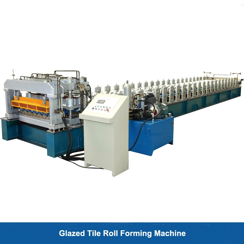 1000 Automatic Electricity Motor Cutting Aluminium Long Span Roofing Sheet Forming Making Machine