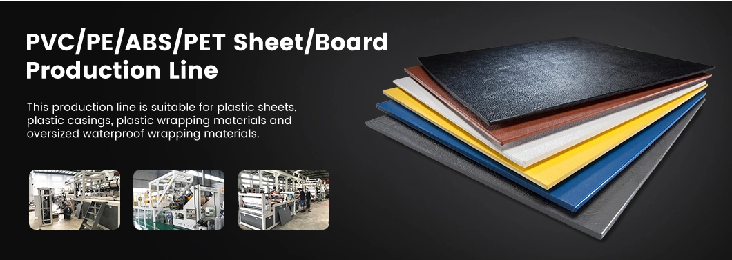 Meetyou Machinery PVC PE Pet LDPE Foam Sheet Production Line Factory Wooden Plastic Sheet Production Line China PE Plastic Processed PVC Sheet Cutting Machine