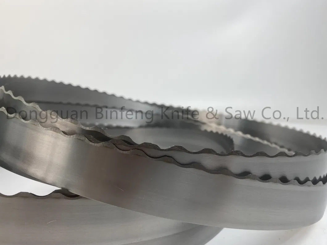 Vertical Machine Sponge Foam Cutting Sk5 Band Knife Blade for Polyurethane Processing