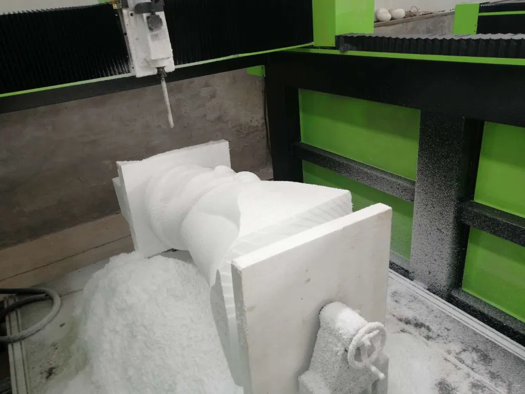3D CNC Foam Cutting Machine 4th Axis CNC Router Styrofoam Cutter