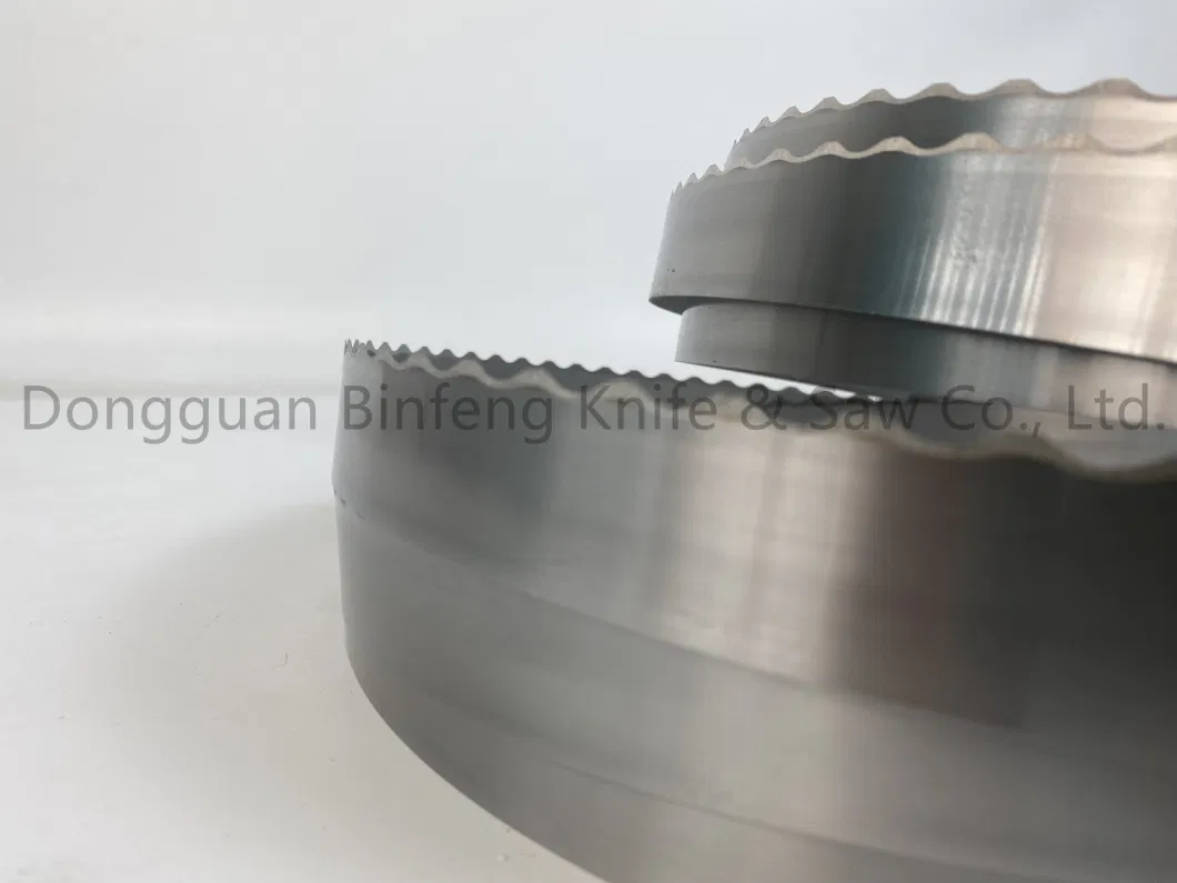 Vertical Machine Sponge Foam Cutting Sk5 Band Knife Blade for Polyurethane Processing