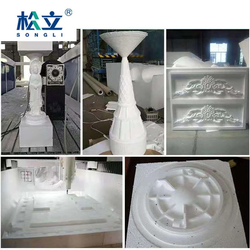 4 Axis Styrofoam Statue 3D Cutting Engraving Foam CNC Router Milling Machine for EPS Styrofoam Polystyrene