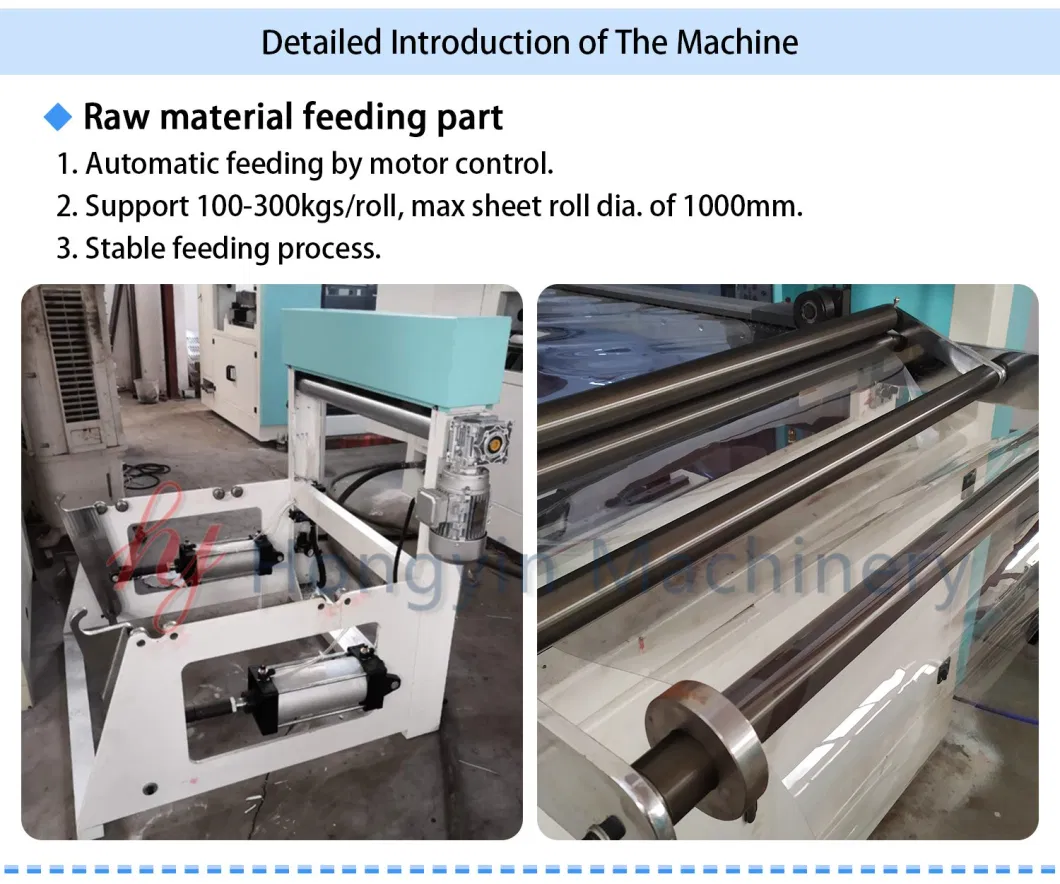 Hy-680/420 Automatic Multi-Station Plastic Thermocol Plate Making Machine