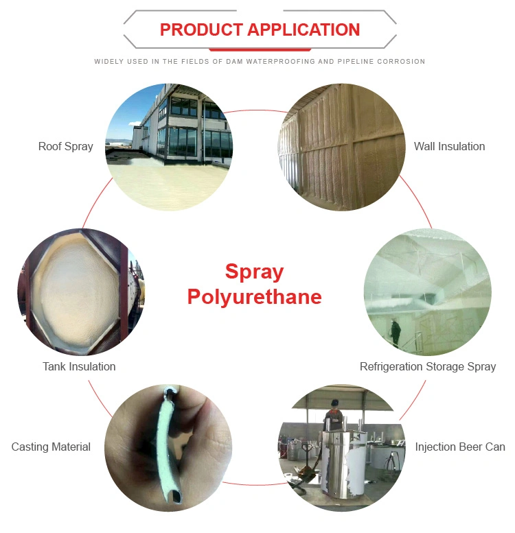 High Pressure Portable PU Polyurethane PU Spray Foam Insulation Rig Equipment Machine