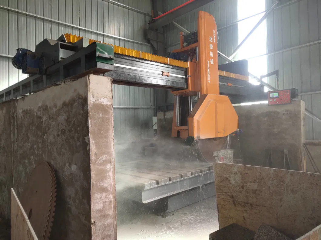 Best Automatic Big Blades/Curb Kerb Kerbstone Production/CNC Stone Cutting Machine/Bridge Saw Cutter/Hard Granite Marble Rock Limestone Block Processing Price