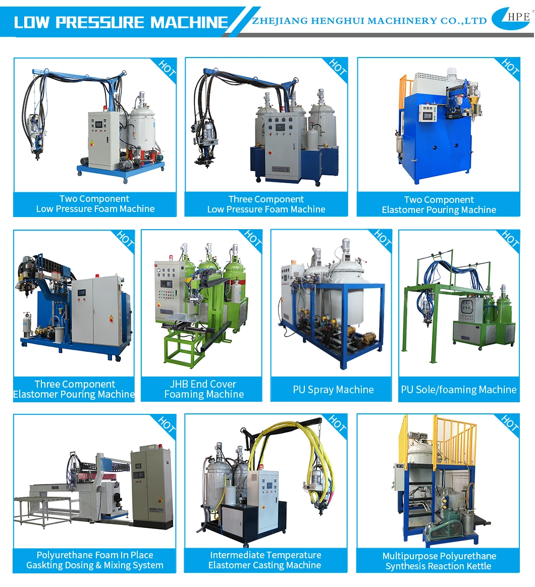 PU Air Filter Polyurethane Foam Making Injection Moulding Machine