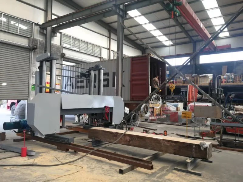 Automatic Woodworking Heavy Duty Horizontal Band Sawmill Machine for Cutting Wood Board