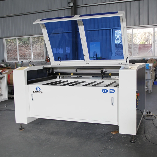 20mm Advertising Acrylic Sheet Shape Laser Cutter 1610 for Wood with Two Heads 1600*1000mm Cutting Machine