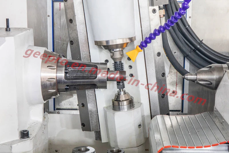 6axis CNC Vertical Gear Hobbing Machine for 1-4 Module Dia200mm Cutting