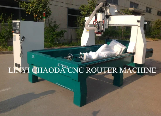 3D Sculpture Machine / 4 Axis Rotary CNC Milling Machine