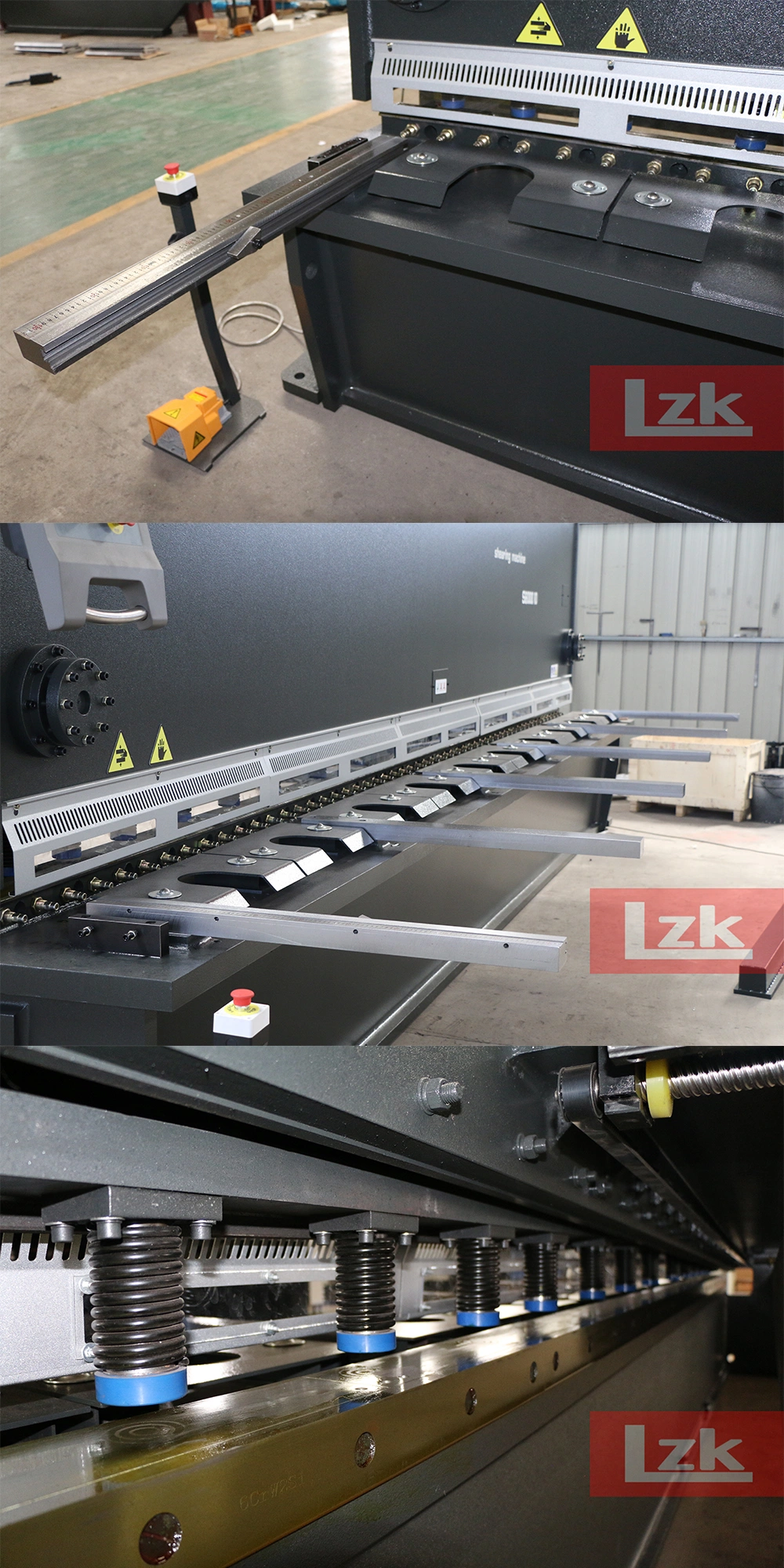 20 Feet Long Carbon Steel Sheet Guillotine Cutting Machine