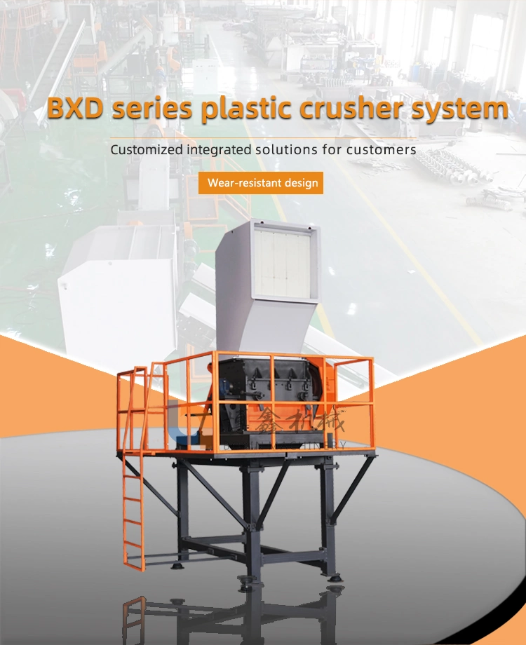 Plastic Recycling Waste Plastic Crusher/Plastic Grinder/EVA Foam Cutting Machine