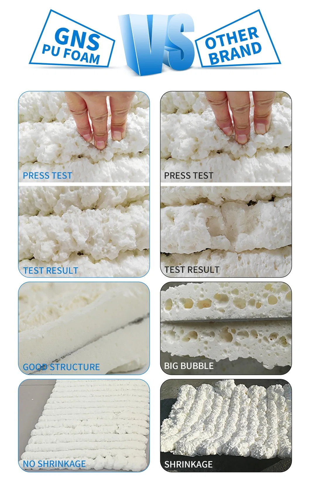 Gns A99 Good Price Tube Pack Insulation Bonding Polyurethane PU Foam