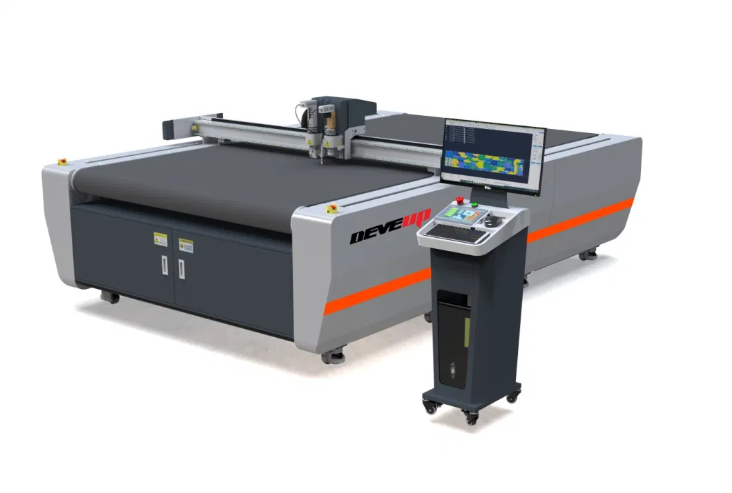 Automatic Vibrating Knife Cutter CNC Digital Cutting Machine for Synthetic Leather Carbon Fibre Prepreg Neoprene Fabric Glass Fiber Cloth Garment Curtain