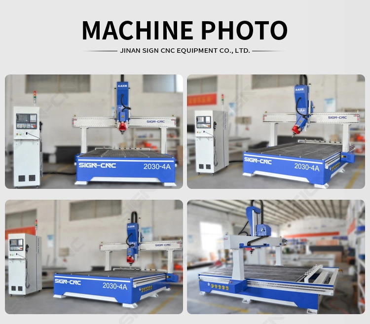 Wood 4 Axis CNC Router 4 Axis Foam Mold Making Machine 3D Sculpture CNC Router for EPS Foam Mould