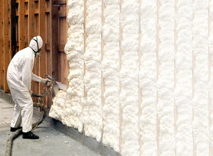 Polyurethanefoamliquid Blown Insulation PU Foam Plant Spray Foam Machine Portable