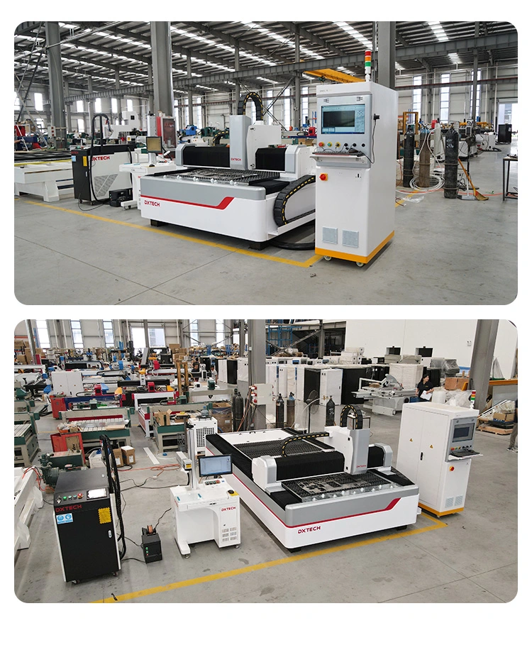 Open Type Sheet Metal Laser Cutting Machine 1530 Fiber Laser Cutter 1500W 3000W 6000W for Sale at Cost Price