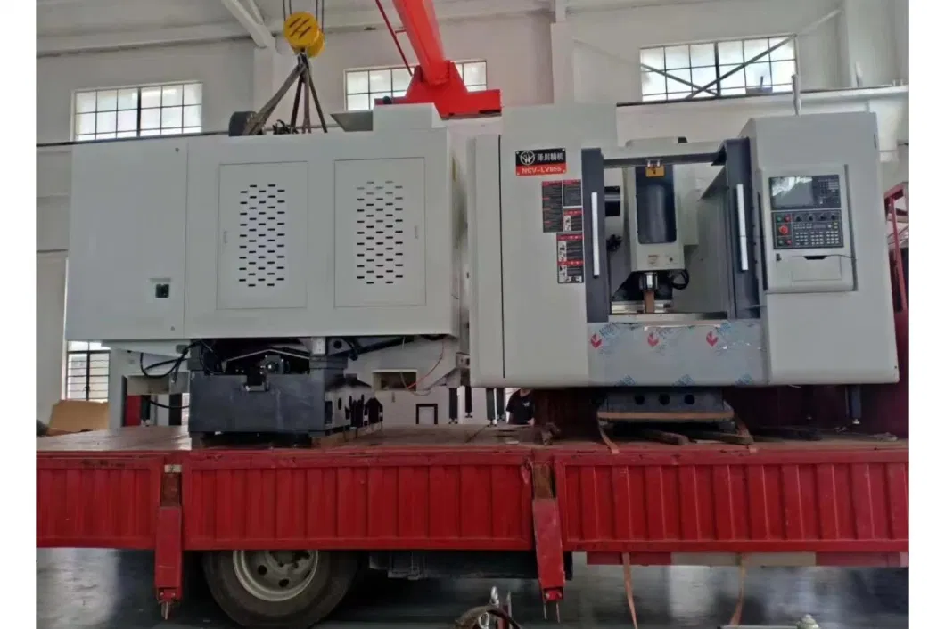 Zechuan Two Axis Guide Vertical Machining Center CNC Lathe Ncv-L855 Milling Cutting Machine for Wire Cut