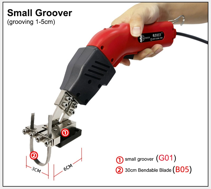 Air Cooling DIY Hot Heating 150W 220V EU Plug Electric Household Handhold Cutting Grooving EVA Sponge Foam Cutter Knife