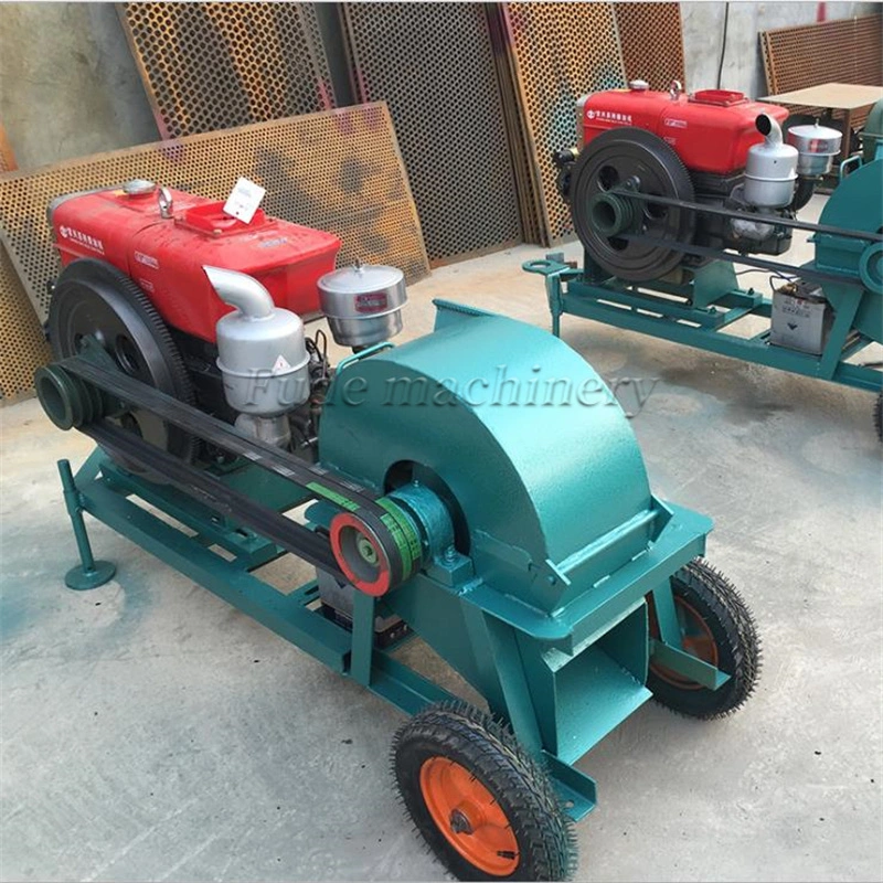 Sawdust Wood Grinder, Mobile Chipper, Landscaping Sawdust Machine