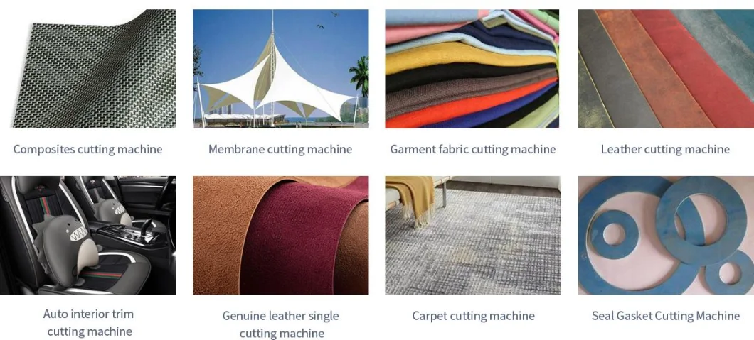 2022 Hot Selling Automatic CNC Oscillating Knife Cutter Garment Pattern Textile Cutting Machine for Fabric Leather Cloth Fiberglass Rubber Gasket Foam Paper