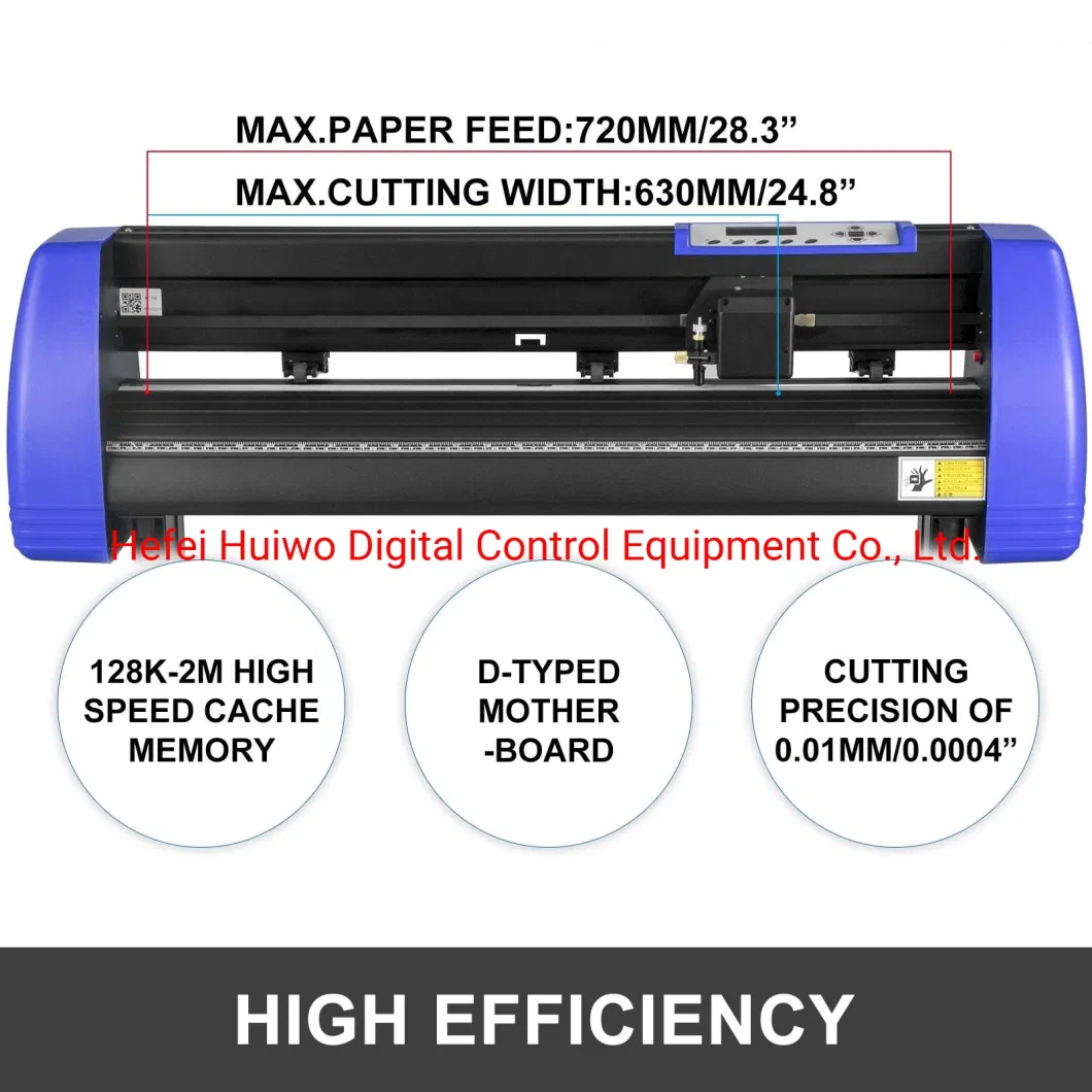 E-Cut Ki-720 Manual Contour Step Motor Cutting Plotter Machine